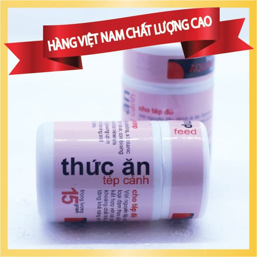 Thức ăn tép cảnh hồ thủy sinh - Thủy Mộc