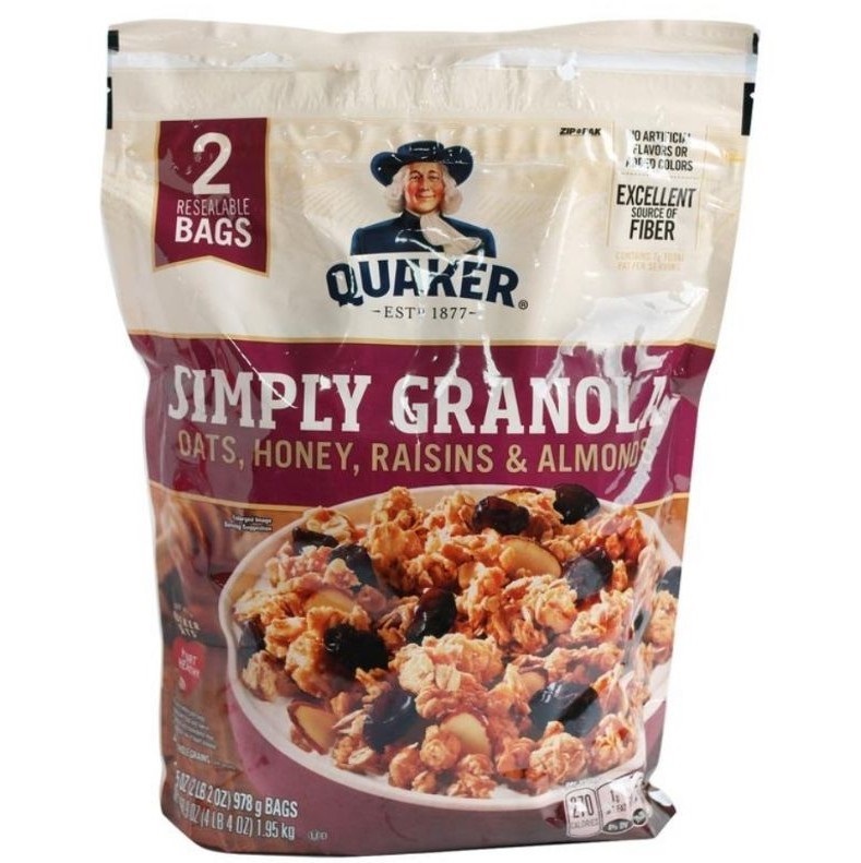 Ngũ cốc Granola Ông già Hũ 500g. Vị ngon tự nhiên từ hoa quả sấy và mật ong