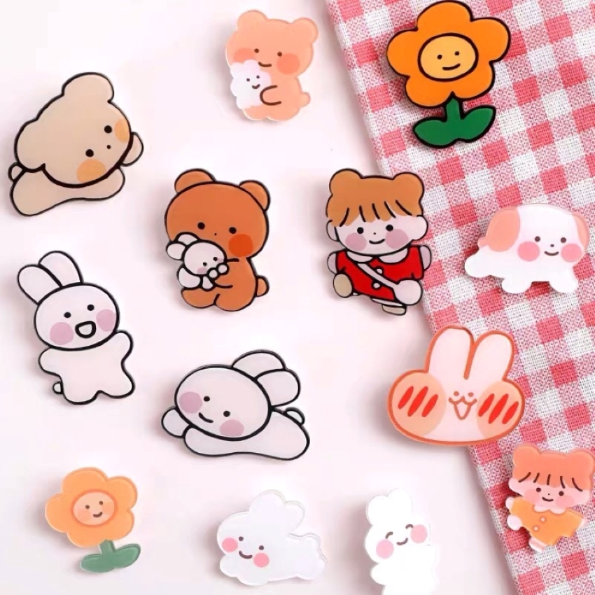 Huy hiệu, ghim cài áo, balo, túi nhiều hình siêu xinh ZIMI BL2022