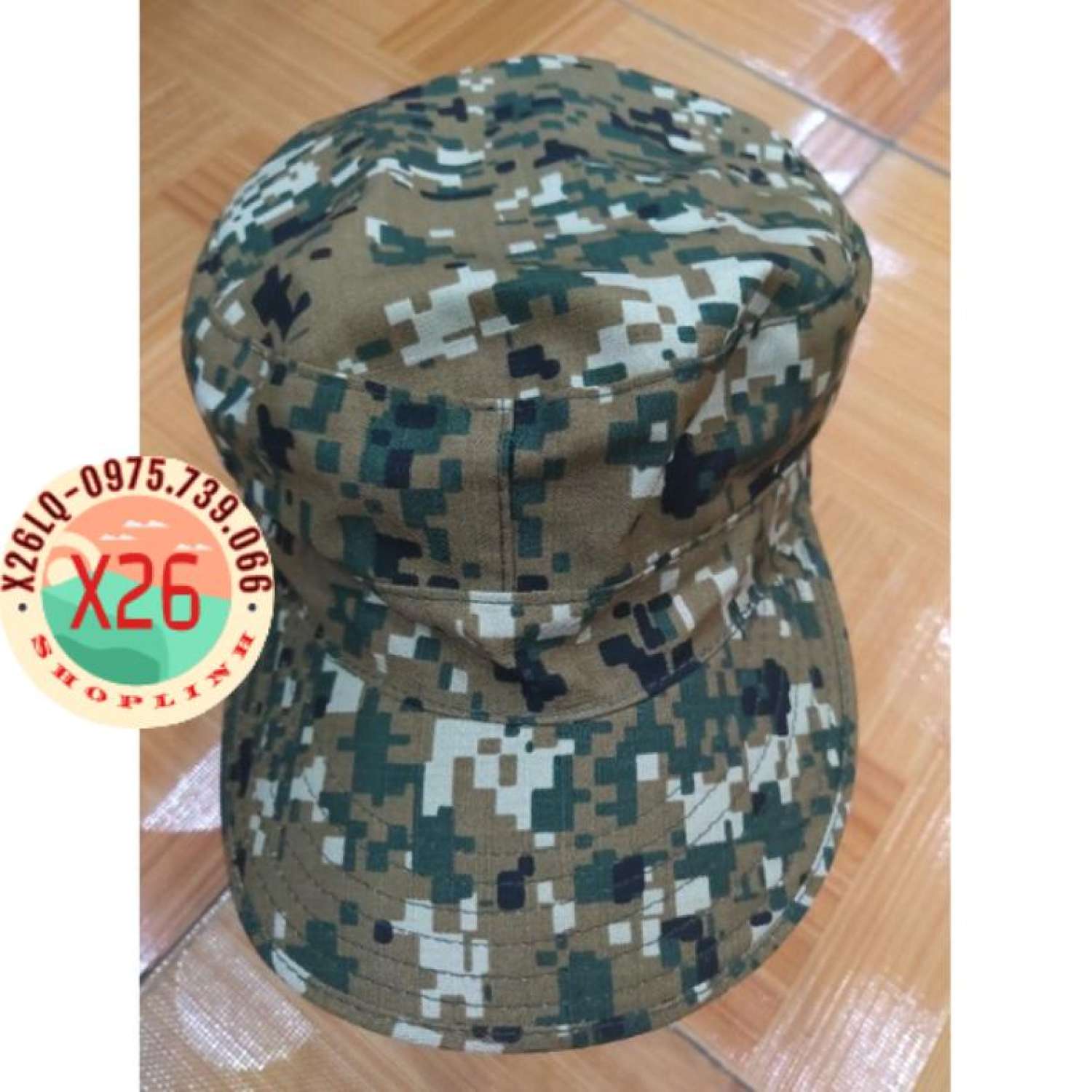 Mũ lưỡi trai thời trang in loang kỹ thuật số