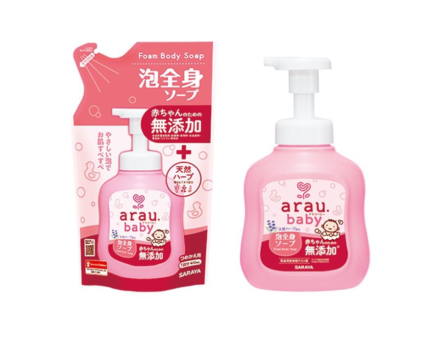 Sữa Tắm Gội Arau Baby 450ml/400ml Nội Địa Nhật.