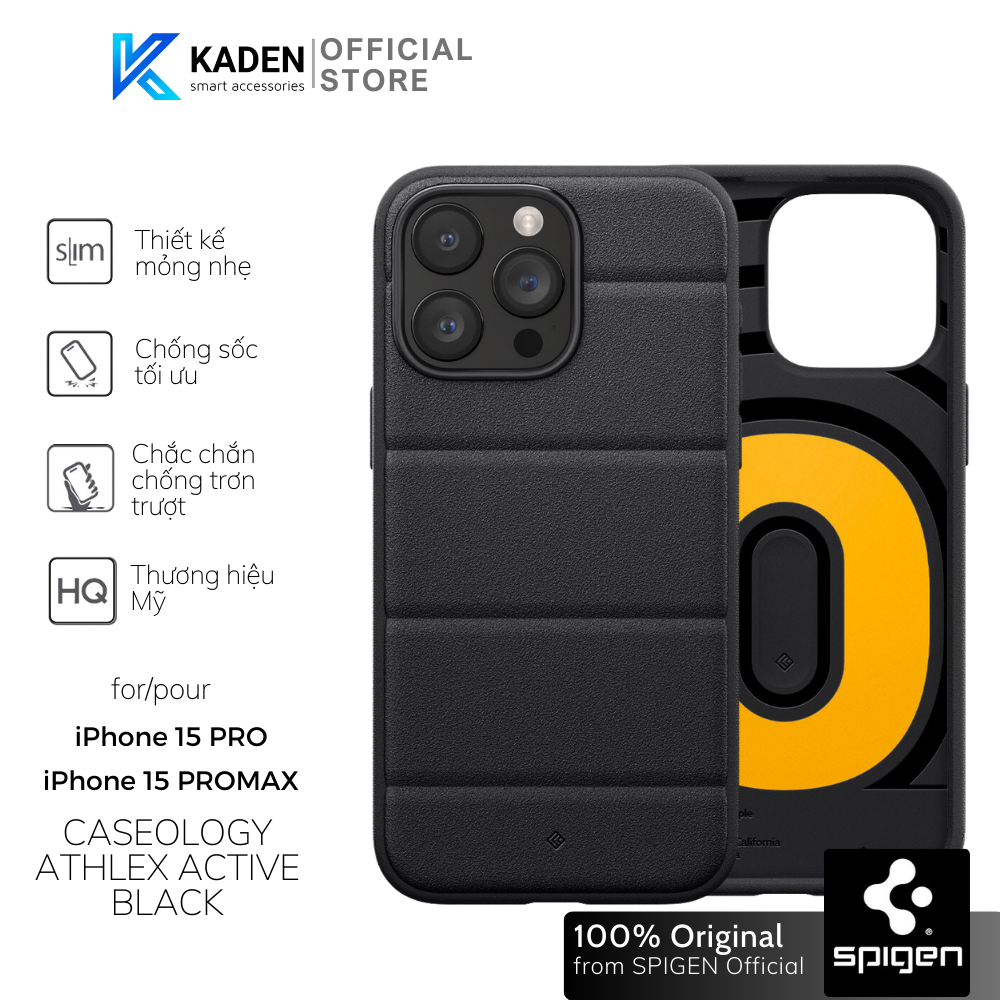 Ốp lưng iphone 15 pro max và iphone 15 promax spigen caseology parallax magfit - acs06758 - acs06623 - hàng chính hãng