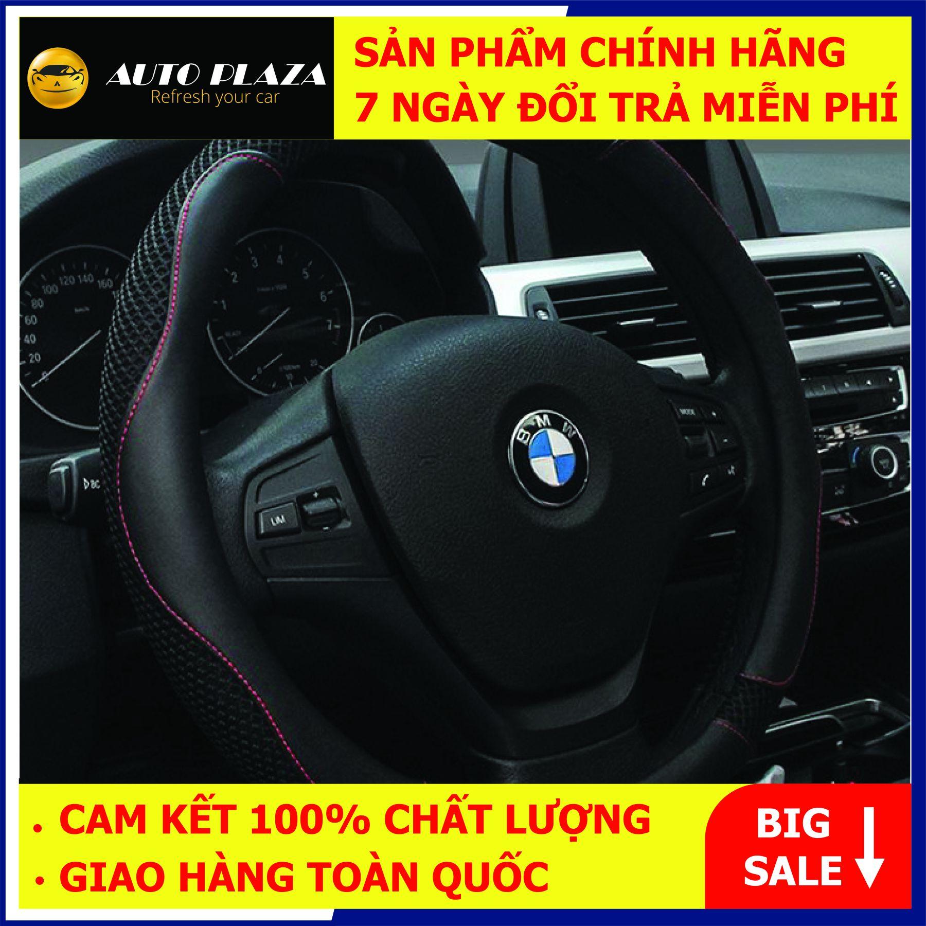 Bọc da vô lăng ô tô da pu cao cấp ms01