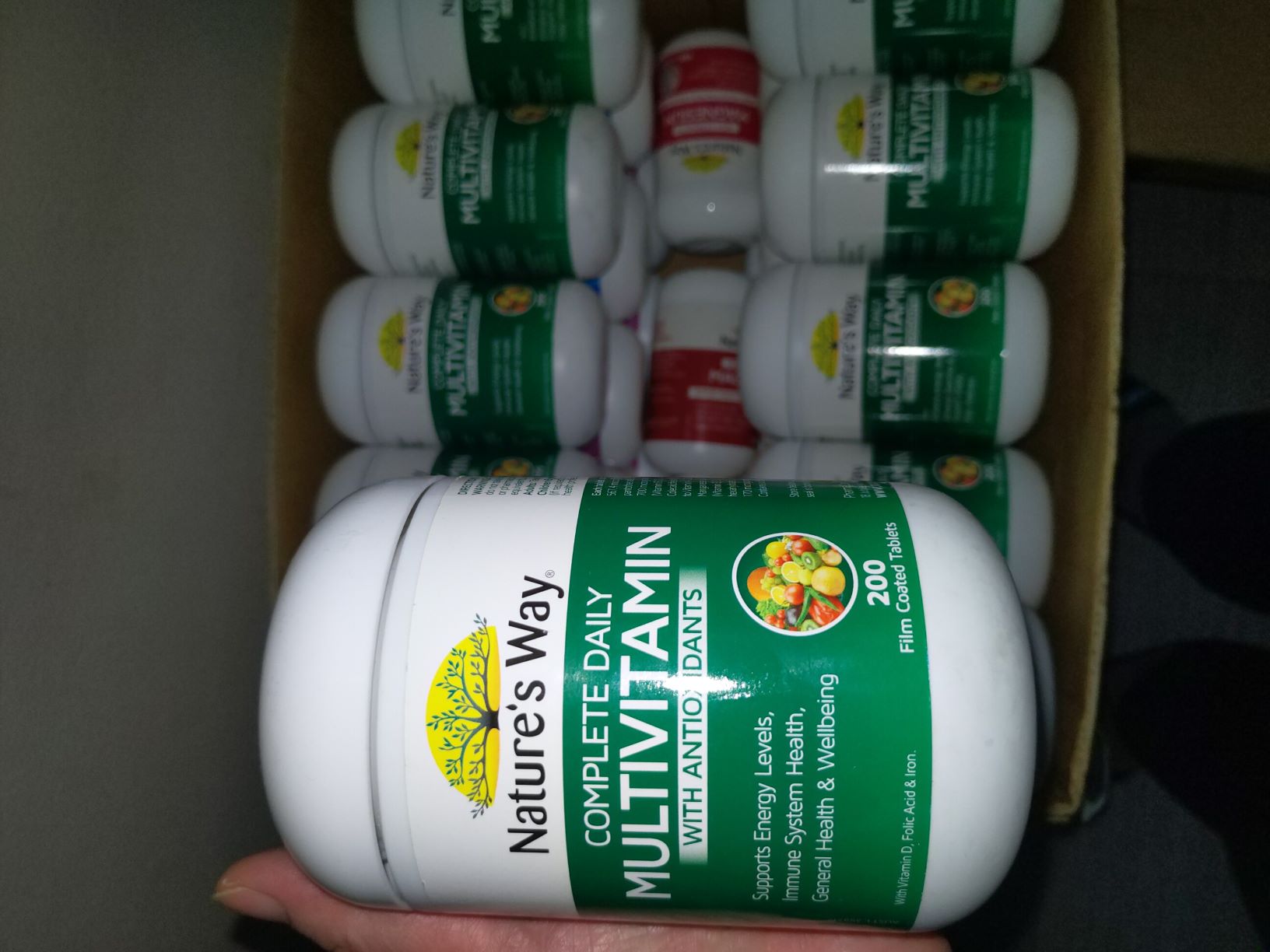 [Bill Úc, Date mới] Vitamin Tổng Hợp Nature’s Way Complete Daily Multivitamin With Antioxidants 200 Viên