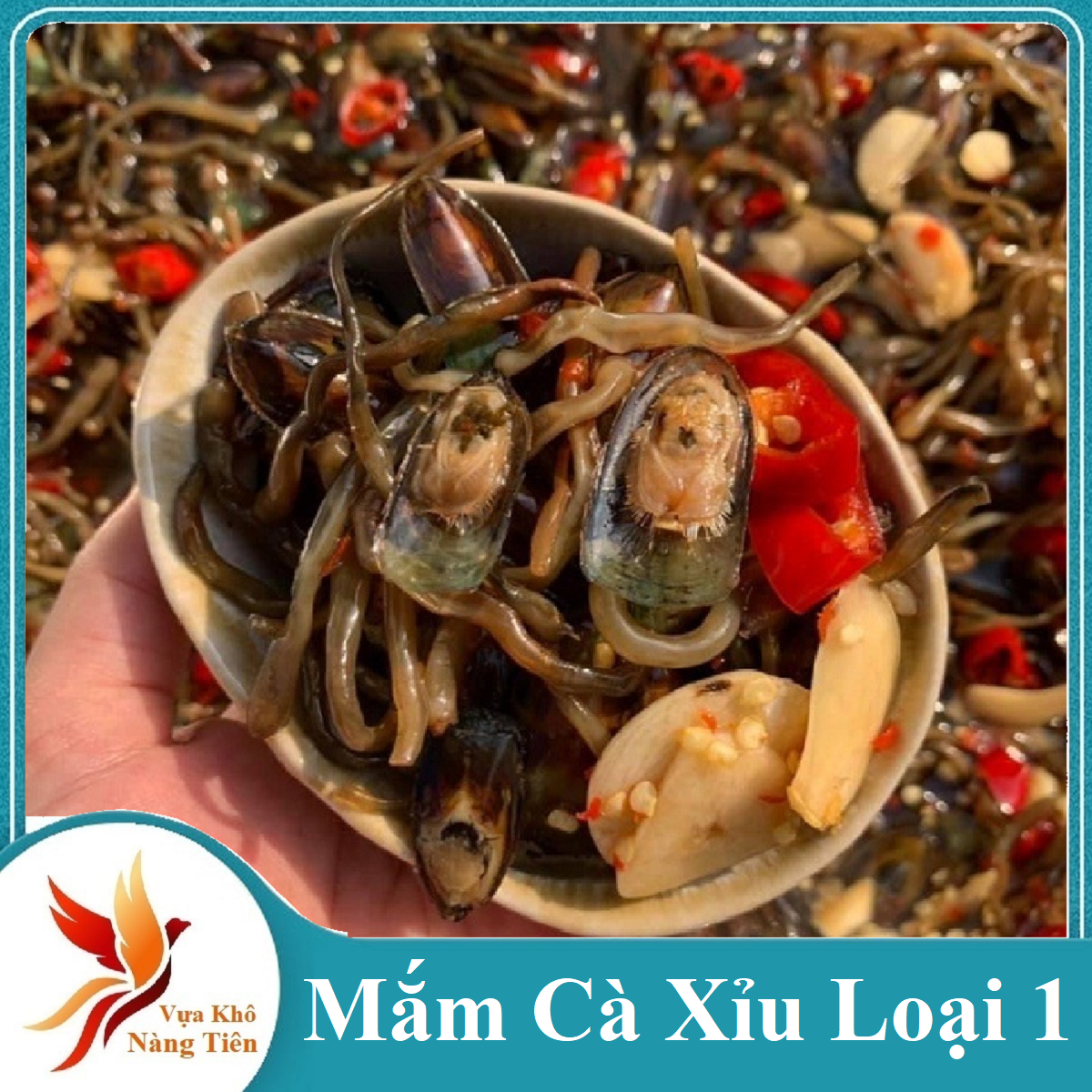 Mắm Cà Xỉu LOại 1 Ngon Giòn Đặc Biệt Hà Tiên-VỰA KHÔ NÀNG TIÊN