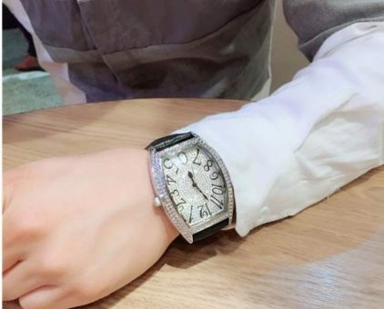 Đồng Hồ Nam MOBANTUO, Chống Nước, Đính Kim Cương