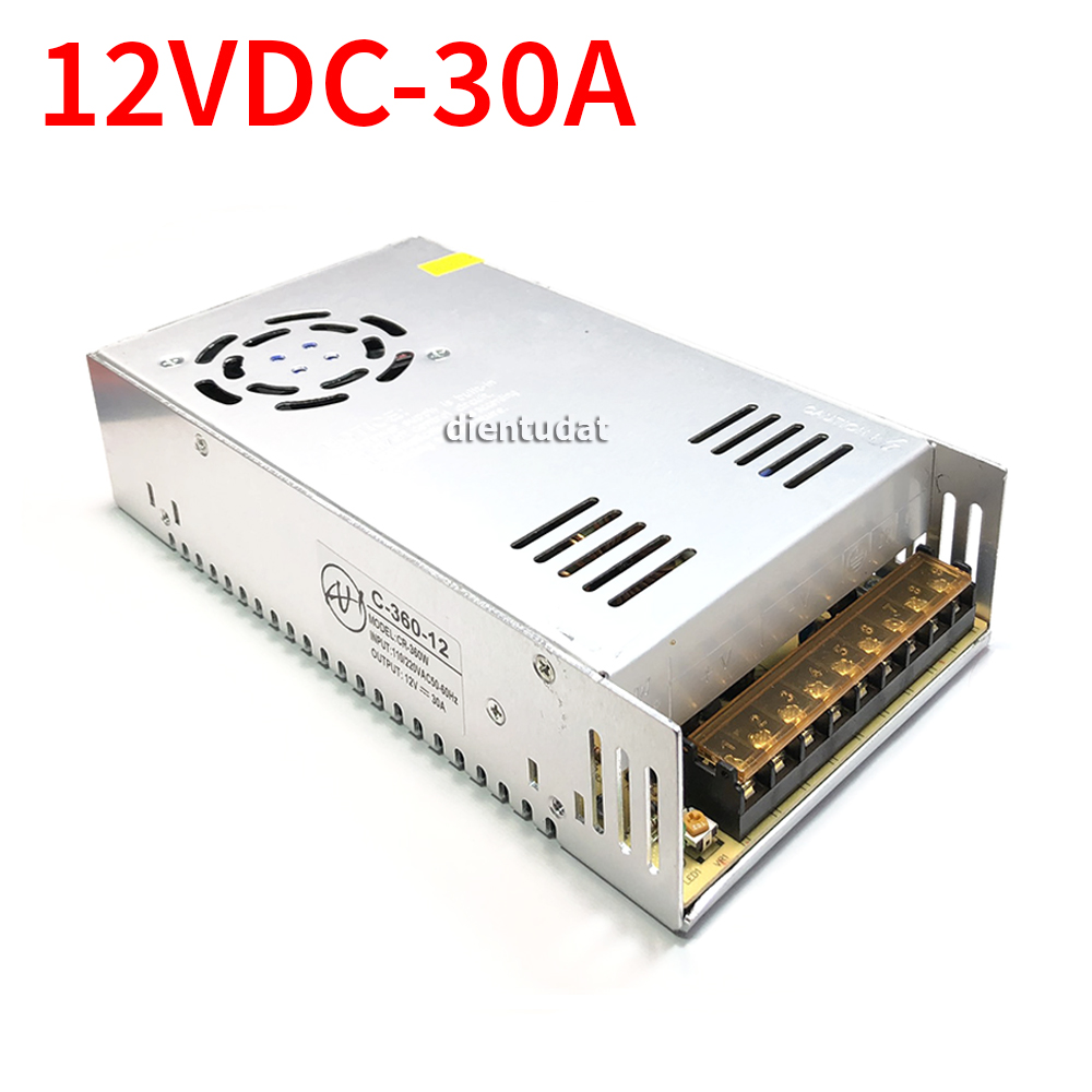 Nguồn tổ ong 12vdc - 30a