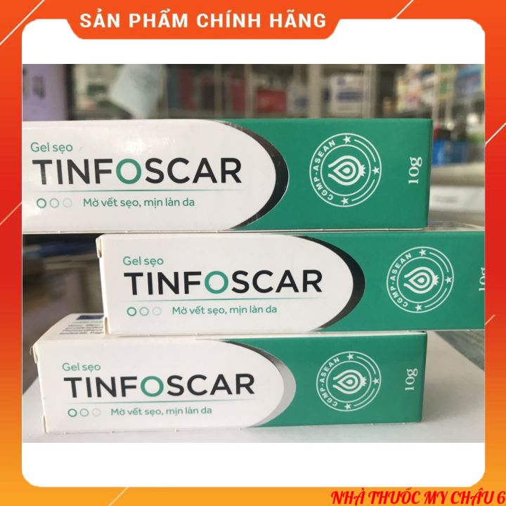 Gel sẹo tinfoscar - mờ vết sẹo, mịn làn da