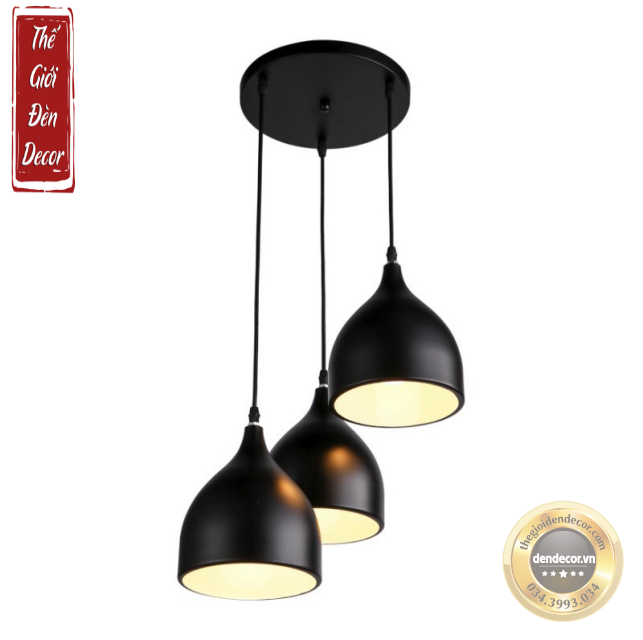 Đèn chùm thả bàn ăn hình giọt nước D180