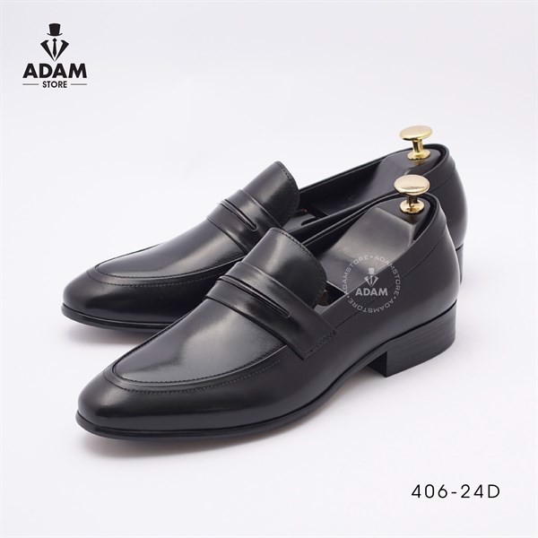 Giày da nam Hàn Quốc ĐEN 406-24D