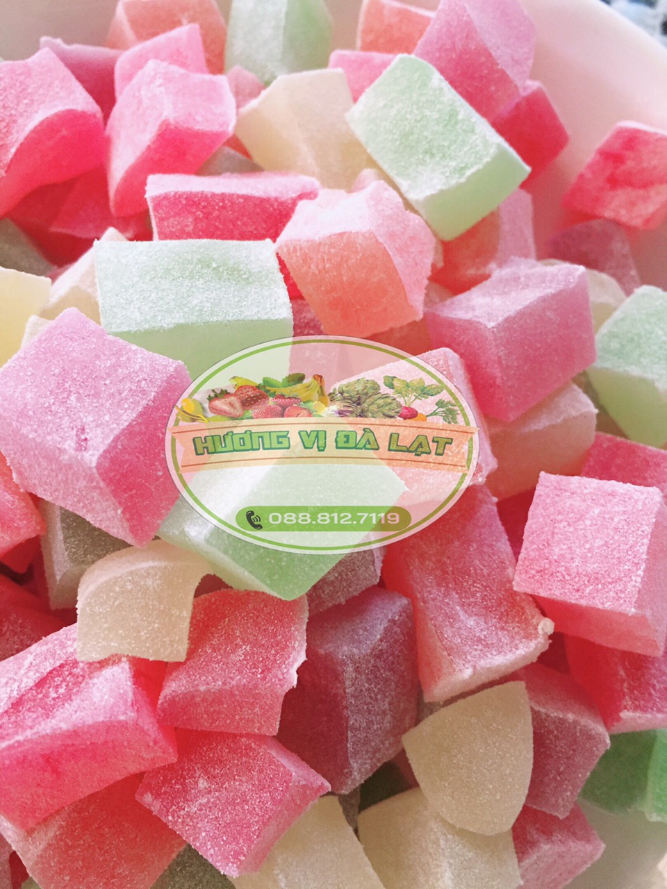200g kẹo dẻo trái cây - đặc sản đà lạt