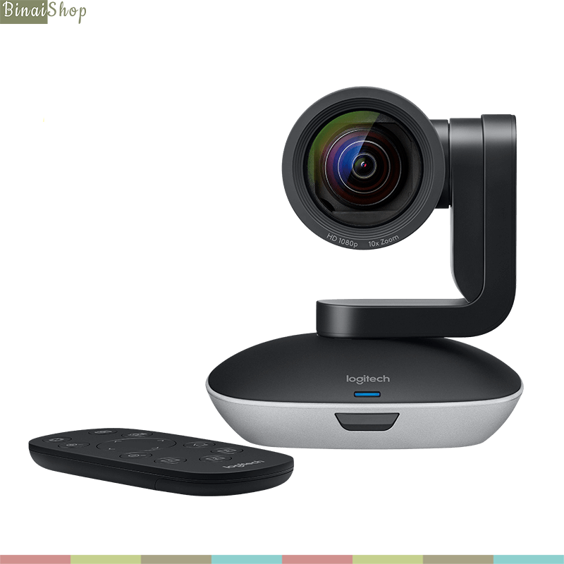 Logitech ptz pro 2 - webcam hội thảo trực tuyến chất lượng cao full hd 1080p zoom 10x điều khiển từ xa