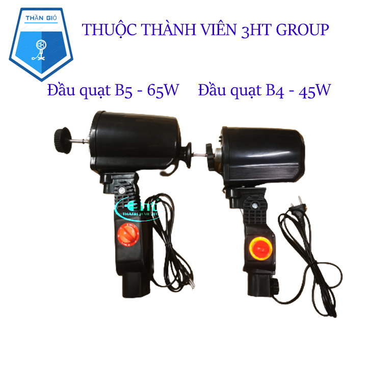 Đầu quạt máy công nghiệp b5 - 65w