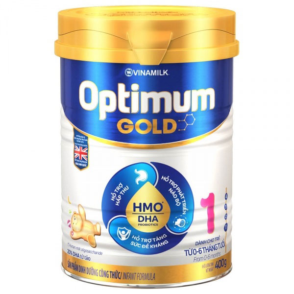 Sữa bột Vinamilk Optimum Gold Opti-Mix số 1 400g