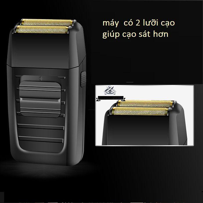 Máy cạo râu, cạo chân tóc KEMEI 1102 Có sạc điện dùng thuận tiện