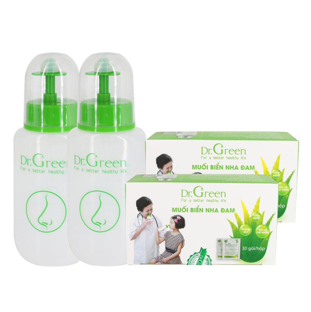 [HCM]Combo 2 bình rửa mũi Dr. Green và 60 gói muối cam kết hàng đúng mô tả chất lượng đảm bảo an toàn đến sức khỏe người sử dụng.