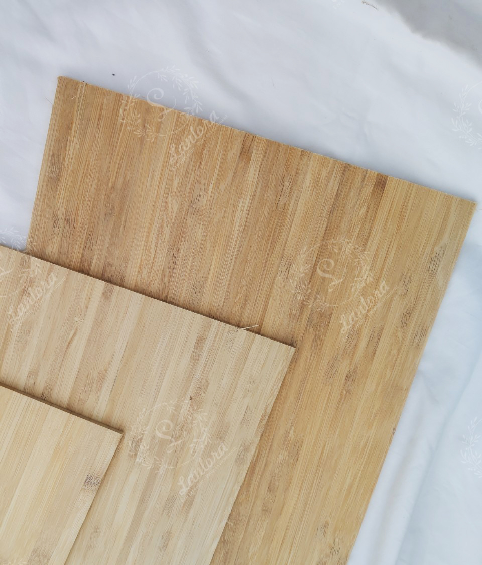 Gỗ tre ghép thanh nguyên tấm dày 5mm