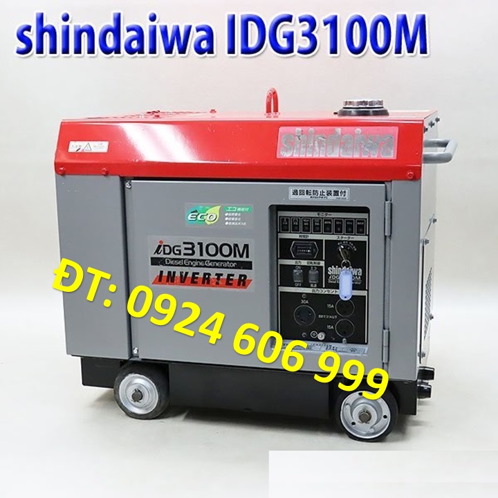 Máy Phát Điện Nhật Bãi Shindaiwa IDG3100M