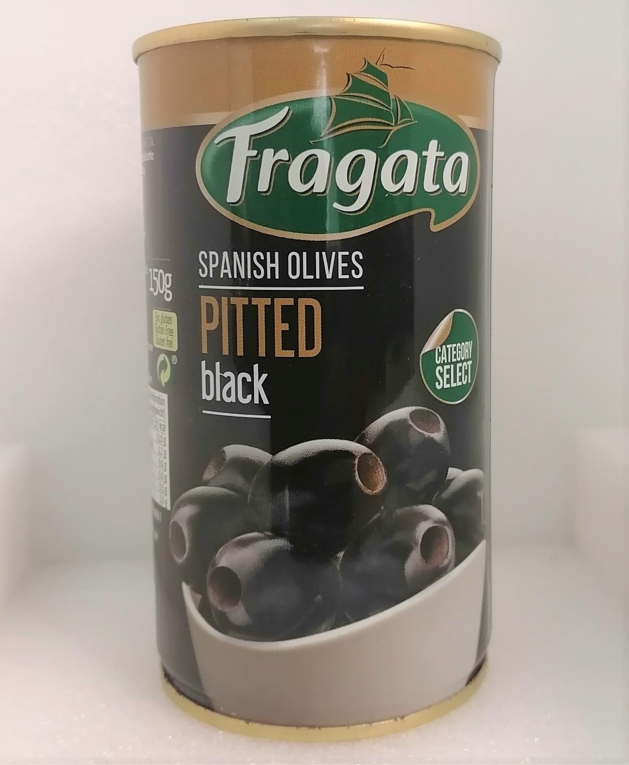 Date 01/29 Oliu đen tách hạt Fragata Tây Ban Nha 350g