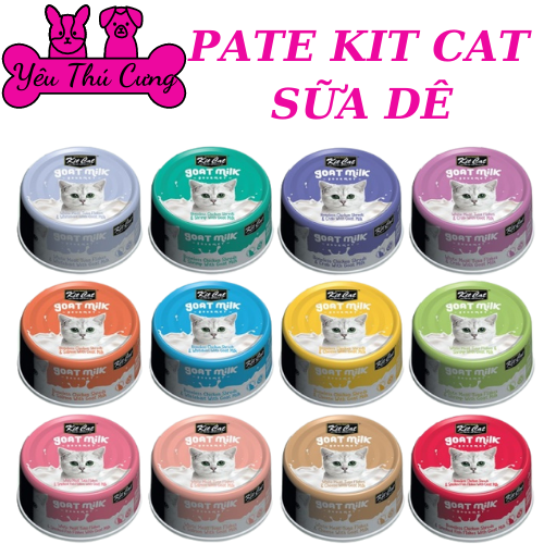 Pate kit cat sữa dê goat milk cho mèo-yêu thú cưng