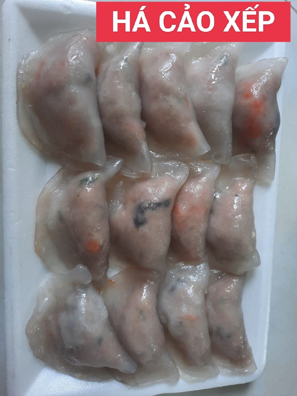 Dimsum Há cảo, Bánh xếp tôm thịt - 900gam 24 viên to ú nu