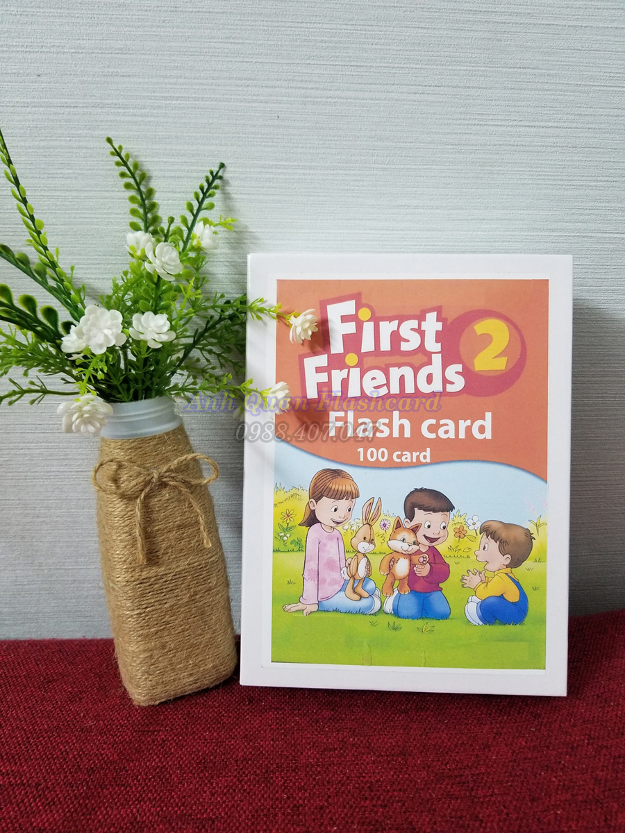Bộ Flash card, thẻ học tiếng anh thông minh cho trẻ First Friends 2
