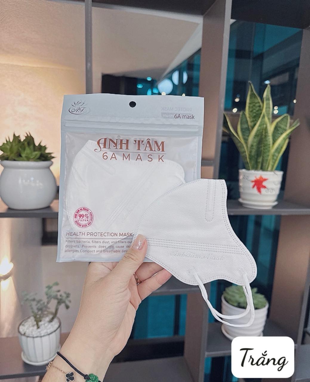  200 cái khẩu trang 6A-tự tin đi nắng cho người lớn giúp che phủ toàn bộ khuôn mặt của bạn khẩu trang 6A Anh Tâm 4 lớp dày dặn được mix màu thoải mái 