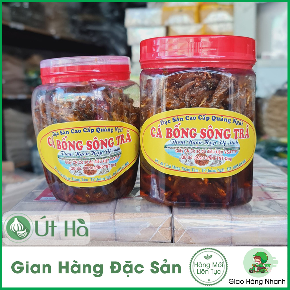 Cá bống sông trà quảng ngãi thịt dai vị thơm ngon của cá bống sông trà khúc - út hà đặc sản