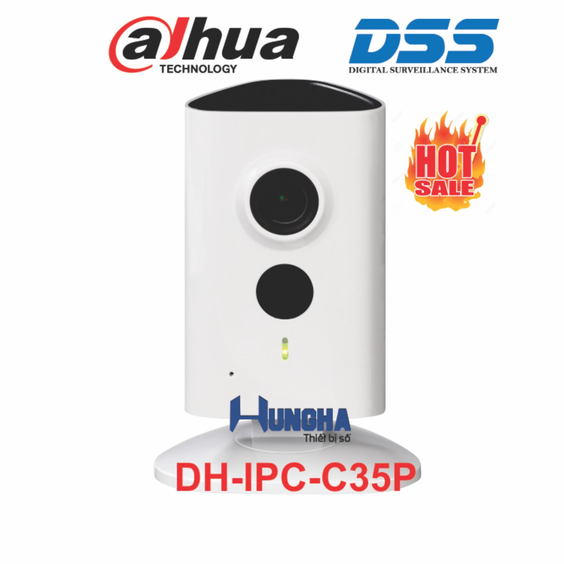 Camera Wifi Dahua C35 3MP (Màu trắng)