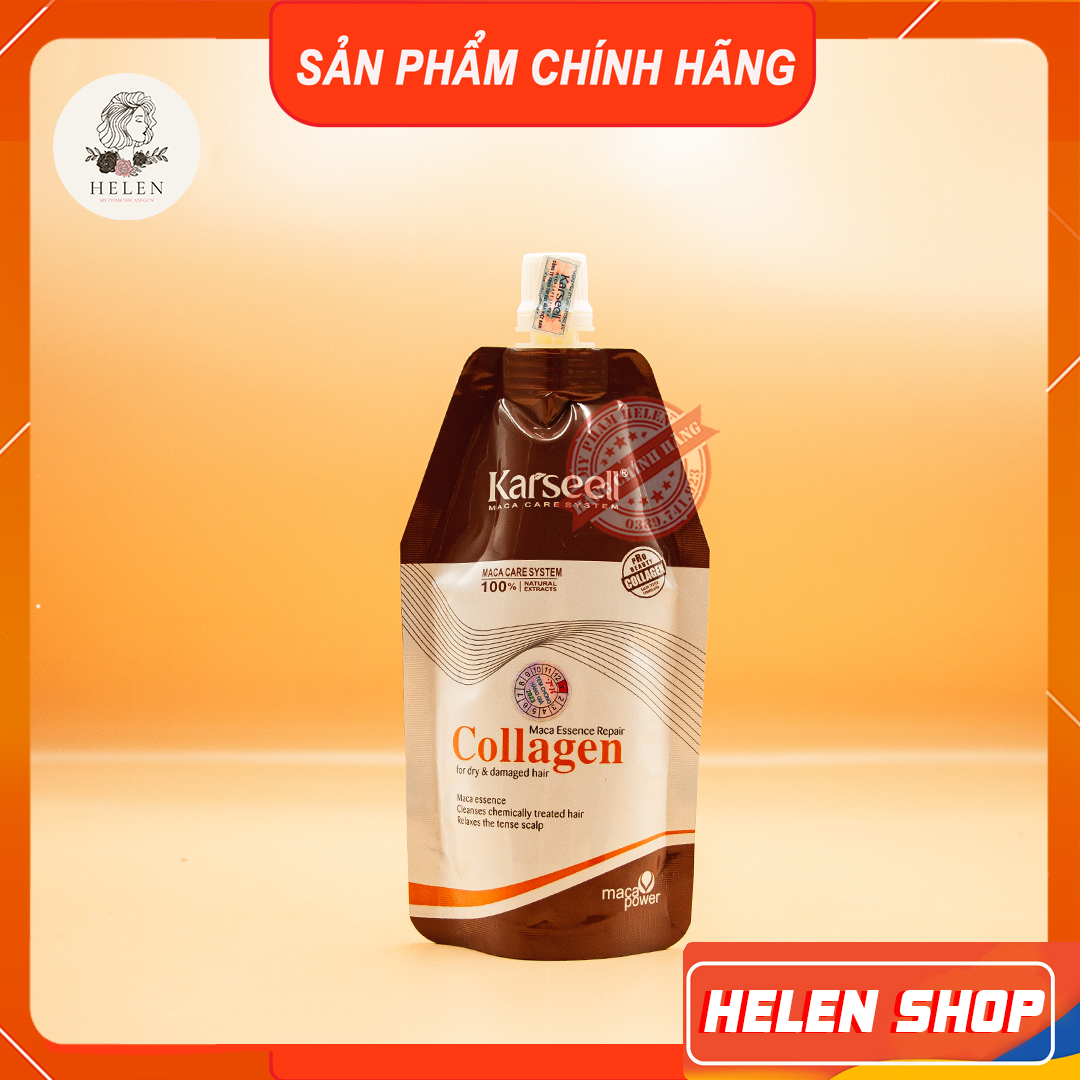 Karseell kem ủ tóc, hấp tóc, kem phục hồi tóc, ủ tóc collagen 100ml dưỡng tóc, phục hồi tóc hư tổn