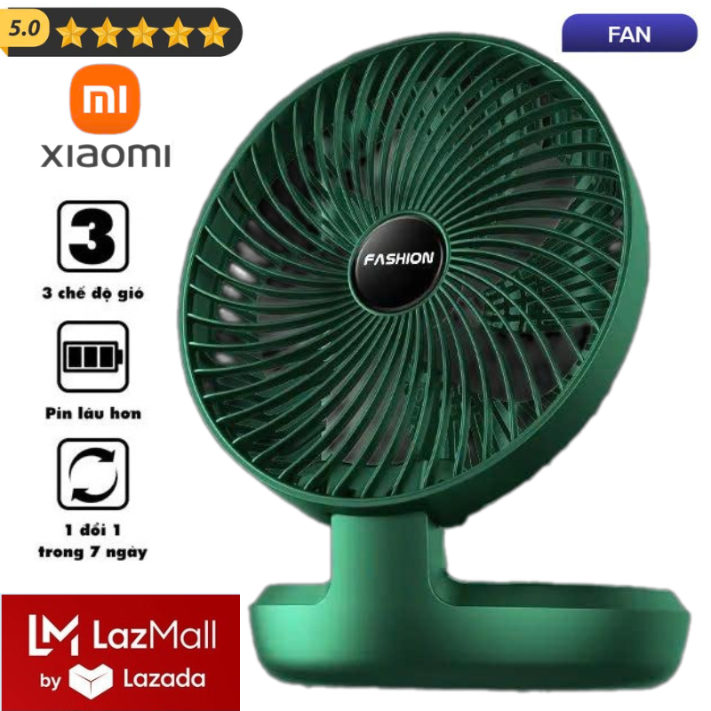 (HÀNG CHÍNH HÃNG) Xiaomi MALL Quạt Treo Tường ,Quạt sạc điện Xiaomi, Quạt sạc Mini Tích Điện TReo tường Đối lưu không khí, giúp thoát nhiệt nhanh ,dung lượng pin khủng dùng được ở nhiều nơi bàn làm việc ,Nhà máy, nhà hang, quán café, hội trường,...