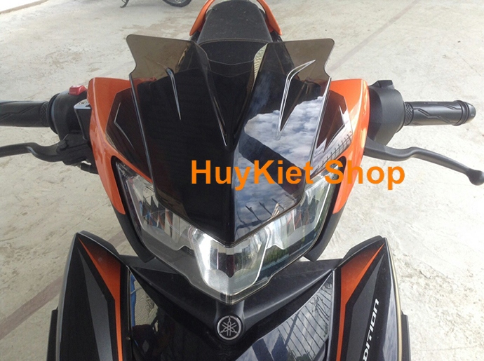 Mão ốp đầu exciter 2019 đen khói ms1582