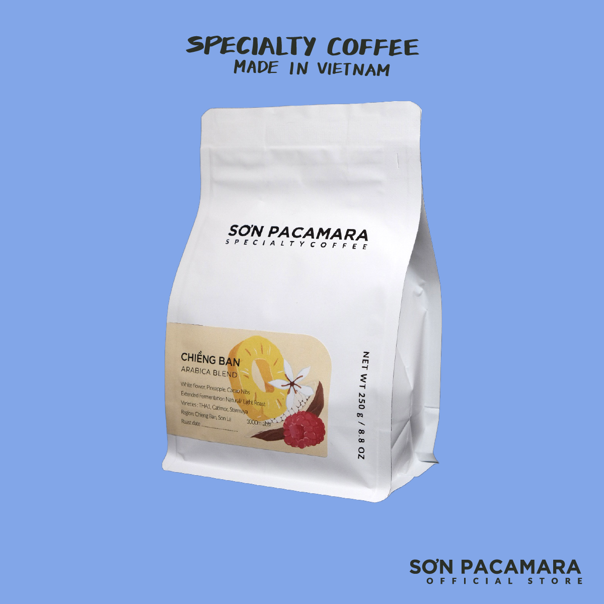 Gói chiềng ban - sơn la - phù hợp pour over - rang nhạt