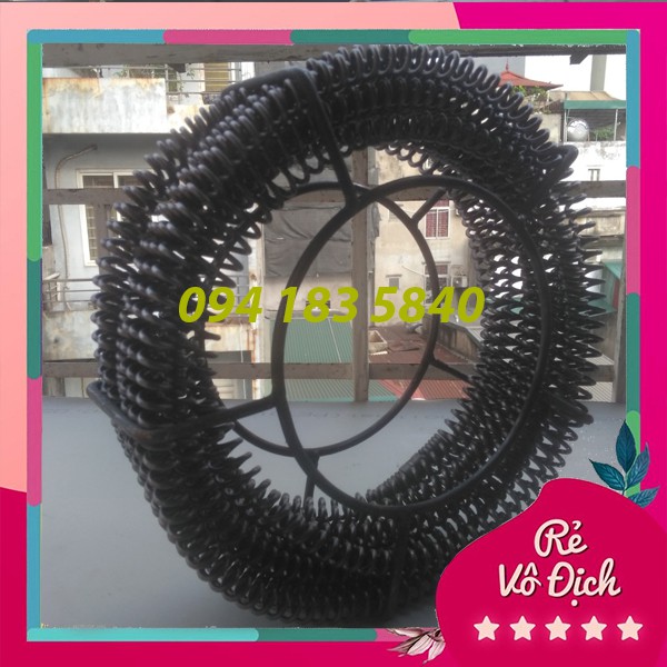 Dây thông cống lò xo dài 9m chỉ gồm dây không có phụ kiện phi 16💰FREESHIP💰