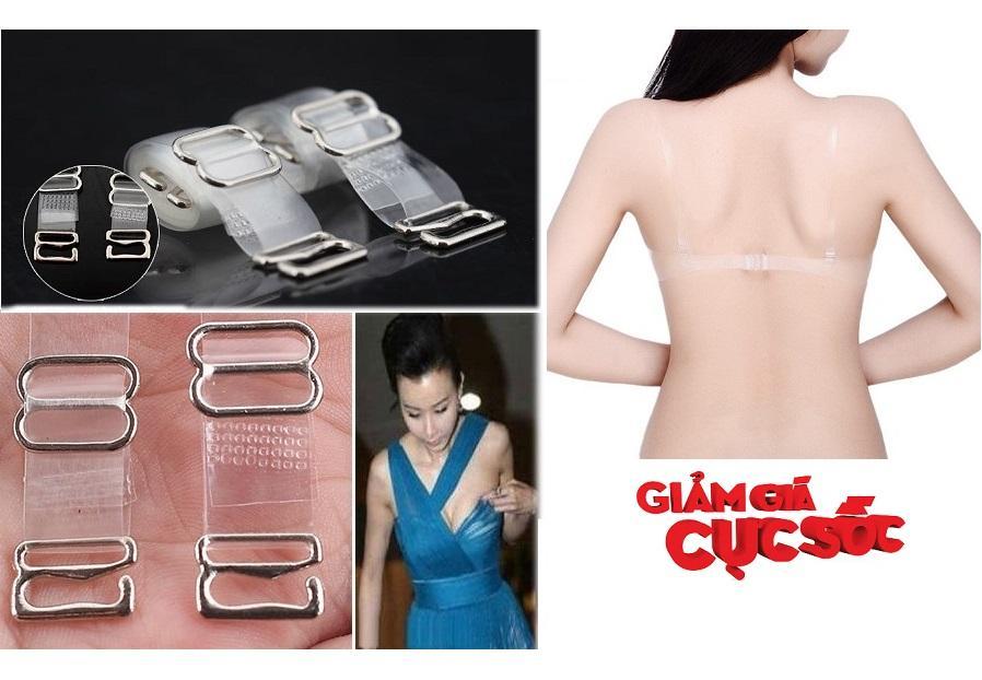 Combo 4 Dây áo ngực trong suốt