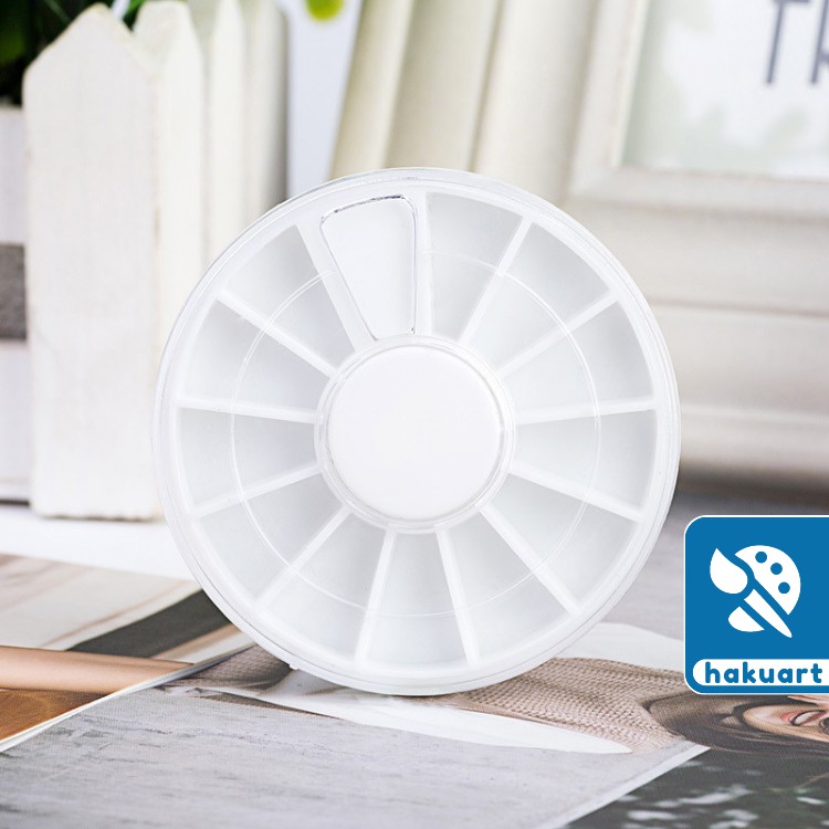 Khay Hộp Pocket Tròn, Pan Rỗng Đựng Chiết Màu Nước - Hakuart