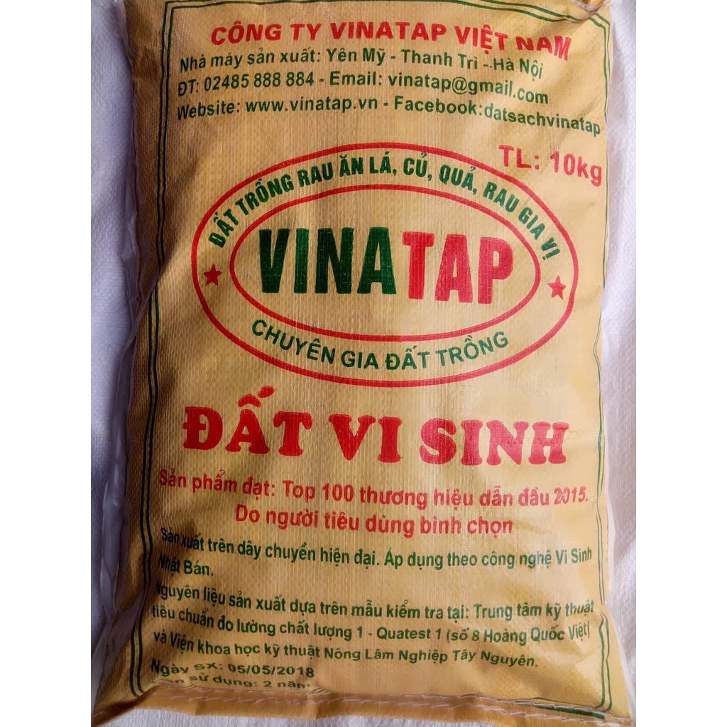 Đất vi sinh trồng rau, hoa, cây cảnh , sản xuất theo công nghệ vi sinh sạch sẽ an toàn
