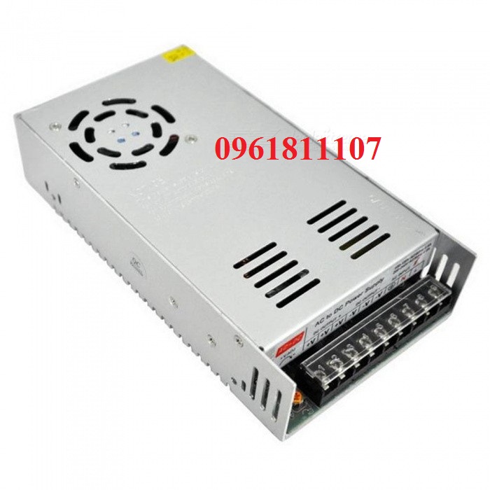Nguồn tổ ong 24v 20a có quạt tản nhiệt thông minh, nguồn 24v 20a, nguồn led