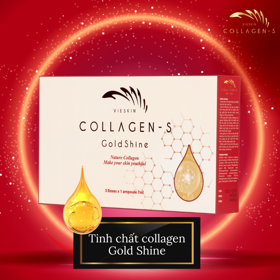 Tinh Chất Collagen VieSkin S Gold Shine