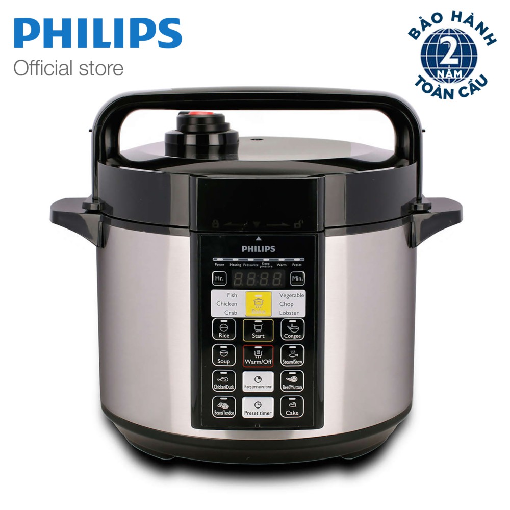 Nồi áp suất điện Philips HD2136 5 lít- Hàng chính hãng