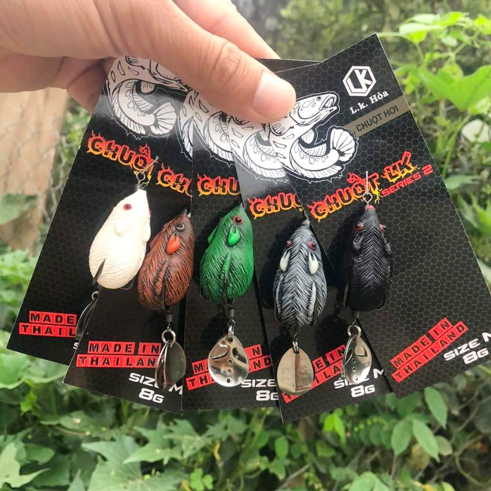 Mồi câu lure chuột lk bản mới 2023