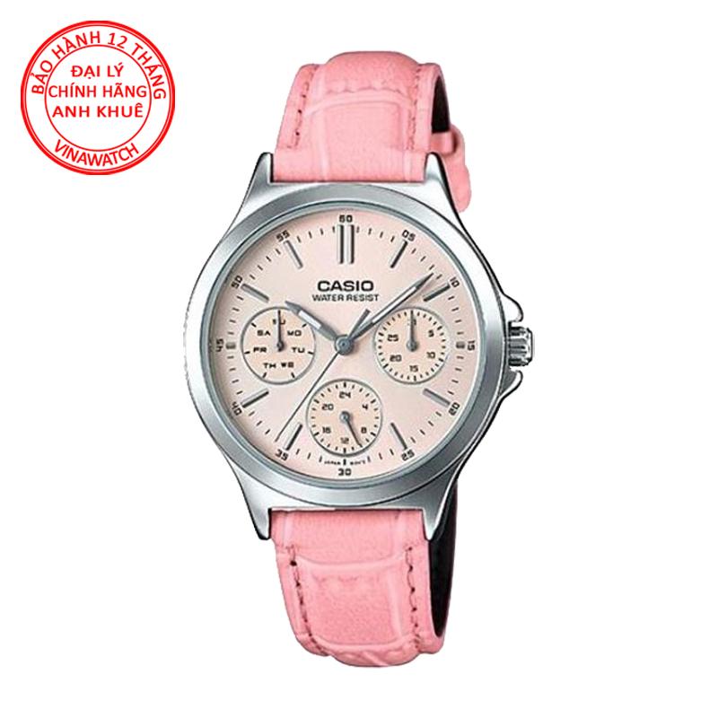 Đồng hồ casio nữ ltp-v300l-4audf
