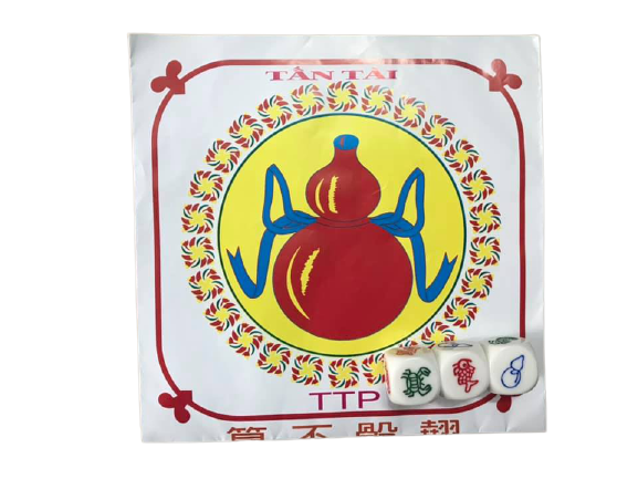 Bầu Cua Hạt Bằng Nhựa