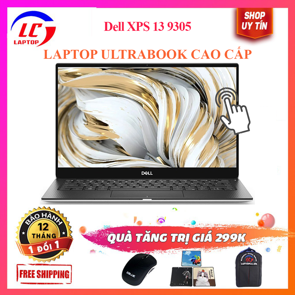 [Trả góp 0%] (LIKE NEW) Dell XPS 13 9305 (2021), Bảo Mật Vân Tay, Thunderbolt, i5-1135G7, RAM 8G, SSD 256G, VGA Intel Iris Xe G7, Màn 13.3 FullHD IPS, 100% sRGB, Sáng 400nits