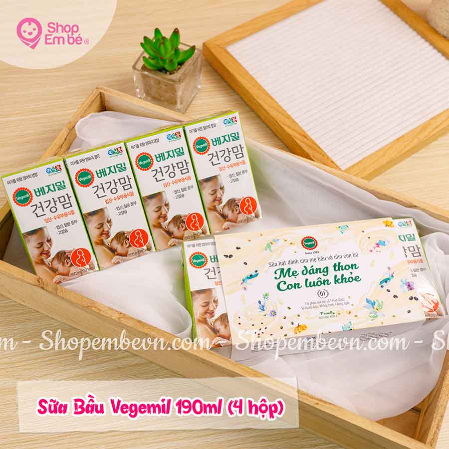 Sữa bầu vegemil 190ml