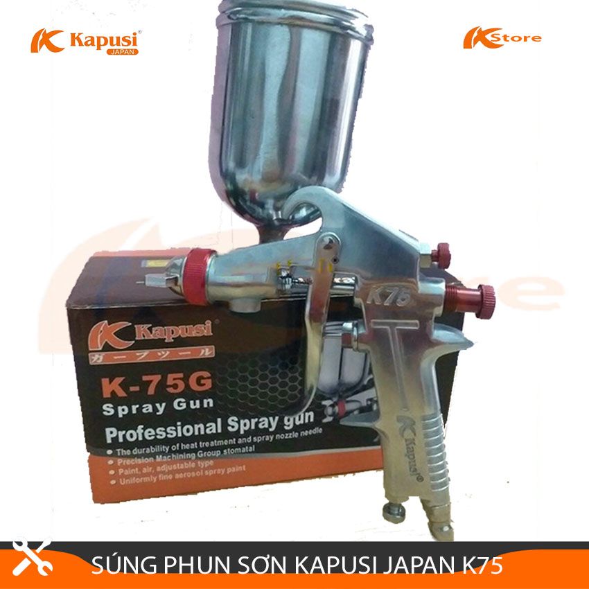 DỤNG CỤ PHUN SƠN - THIẾT BỊ PHUN SƠN KAPUSI JAPAN ĐẦU BÉC 1.5
