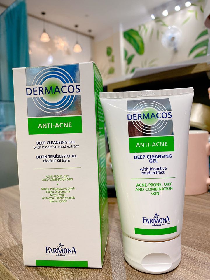 Gel rửa mặt Dermacos Anti-Acne Deep Cleansing 150ml