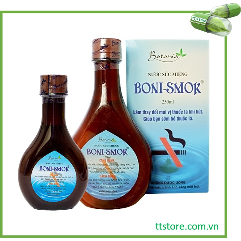 [HCM]Nước súc miệng Boni Smok - Nước súc miệng cai thuốc lá [BoniSmok]