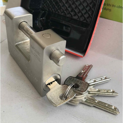 [HCM]Ổ KHOÁ CẦU NGANG CHỐNG CẮT BUCKLER 9CM Cao Cấp