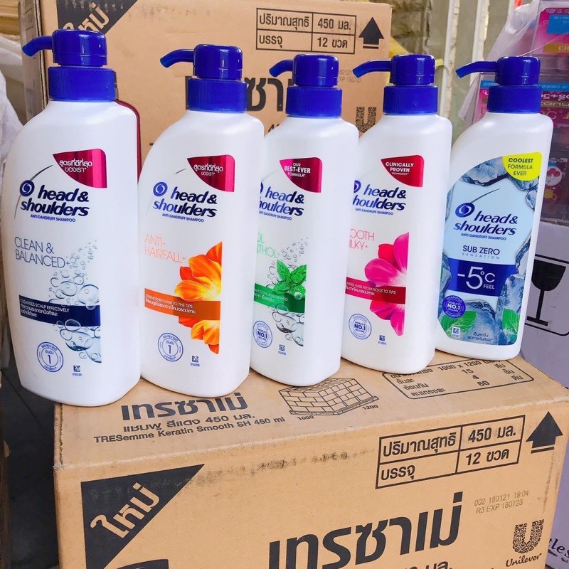 Dầu gội Head Shoulders Thái Lan 480ml